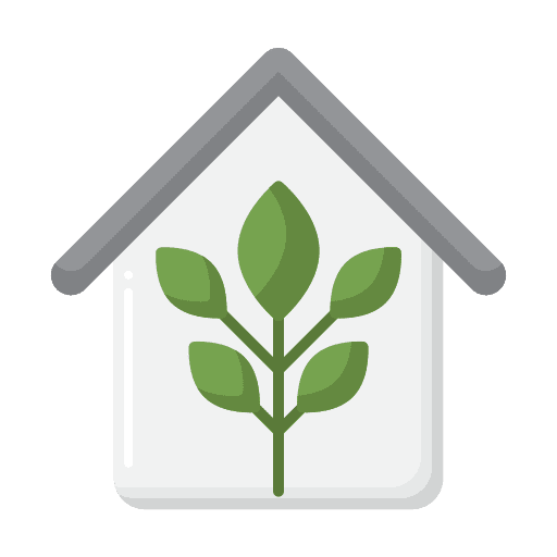 Farming and gardening indoor environment farming icon