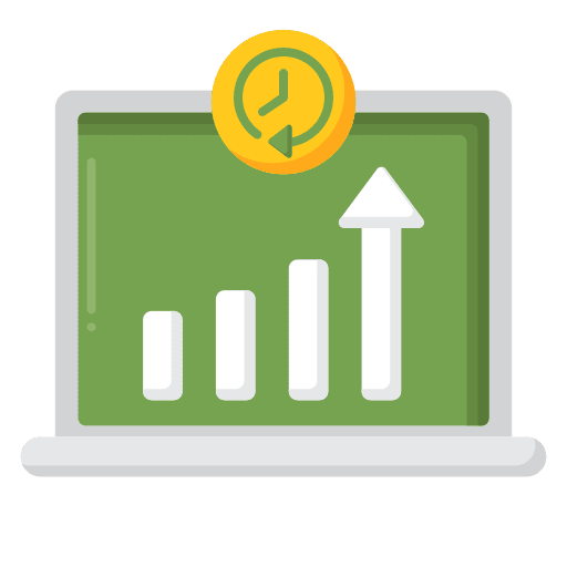 Real time strategy real time real time strategy business and finance icon