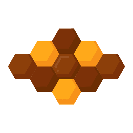 Bee hive beehive honey honeycomb icon