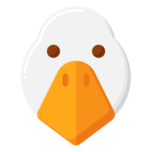 Duck duck zoo farm icon