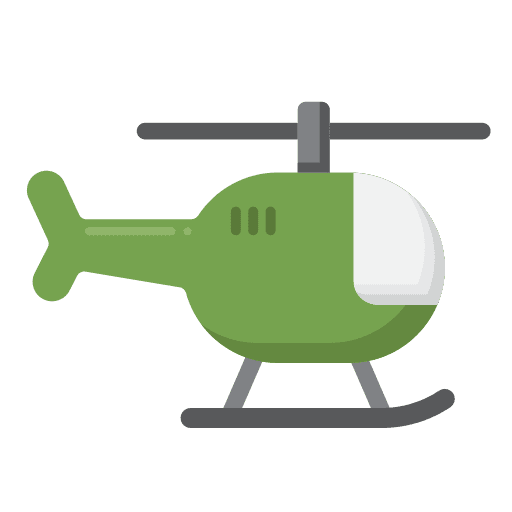 Helicopter aircraft vehicle helicopters icon