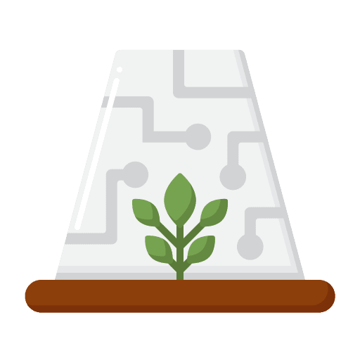 High precision high precision nature farming icon