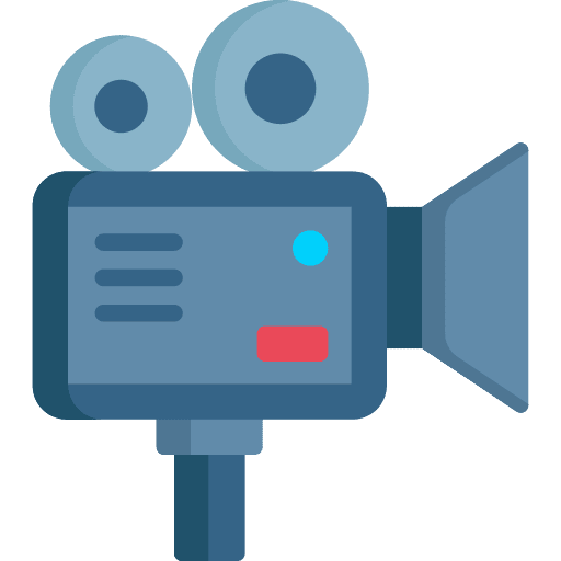 Video recorder cam recorder recording electronics icon