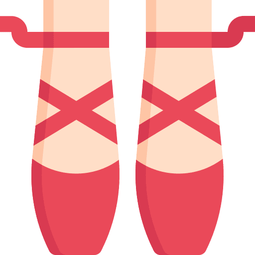 Ballet shoes fashion ballet icon Ballet shoes fashion ballet icon