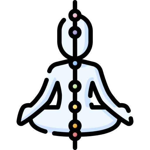 Chakras people wellness chakras icon