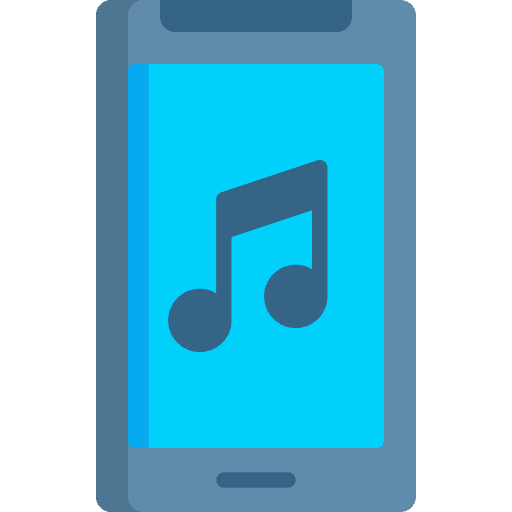 Music app mobile app song music app icon Music app mobile app song music app icon