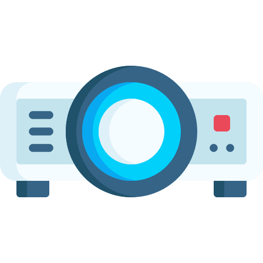 Projector projector device picture education icon Projector projector device picture education icon