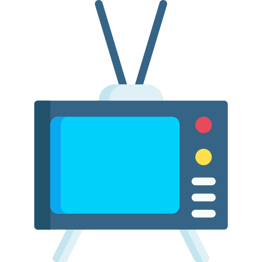 Television tv monitor electronics screen icon Television tv monitor electronics screen icon