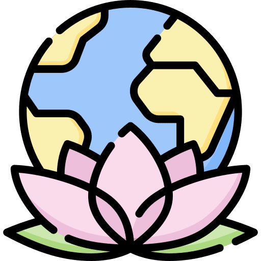 International day of yoga lotus wellness cultures icon