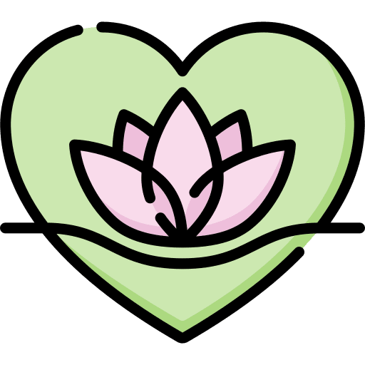 Lotus hindu heart cultures icon