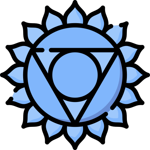 Vishuddha yoga spiritual religion icon