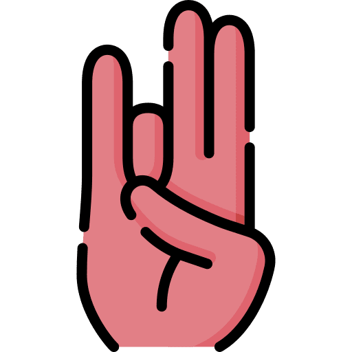 Mudra hand pose buddhism icon