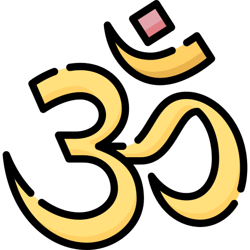 Om india symbol buddhism icon