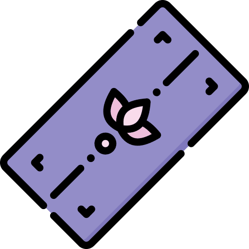 Yoga mat gymnastics equipment workout icon