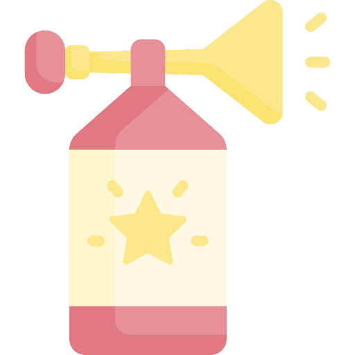 Air horn sound trumpet sport icon Air horn sound trumpet sport icon