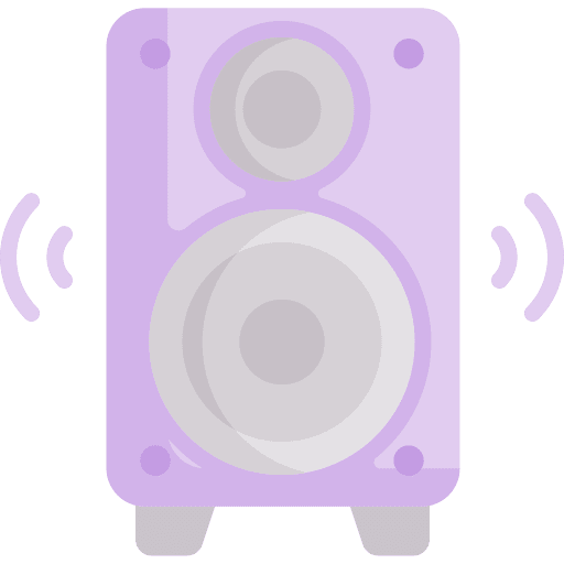 Speaker subwoofer music loudspeakers icon