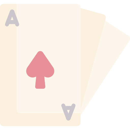 Card game hobbies and free time bet card game icon Card game hobbies and free time bet card game icon