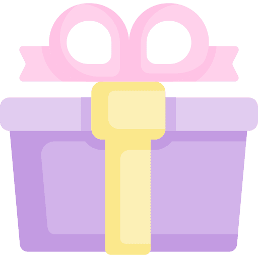 Gift box ribbon present celebration icon Gift box ribbon present celebration icon