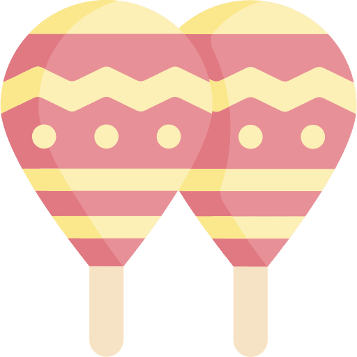 Maracas musical instrument music and multimedia music icon Maracas musical instrument music and multimedia music icon