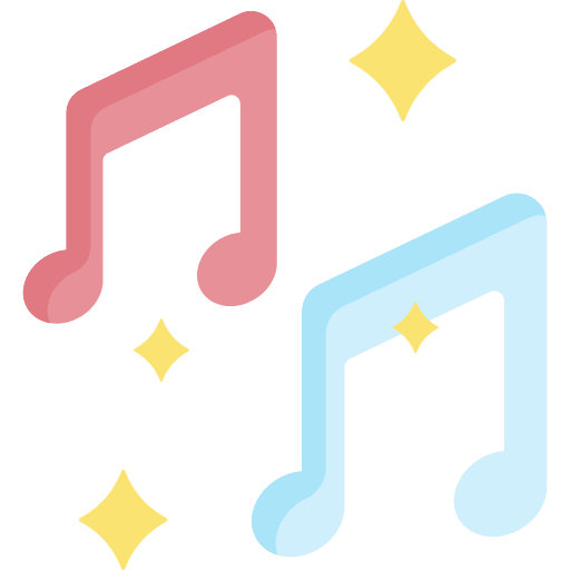 Music quaver party music and multimedia icon Music quaver party music and multimedia icon