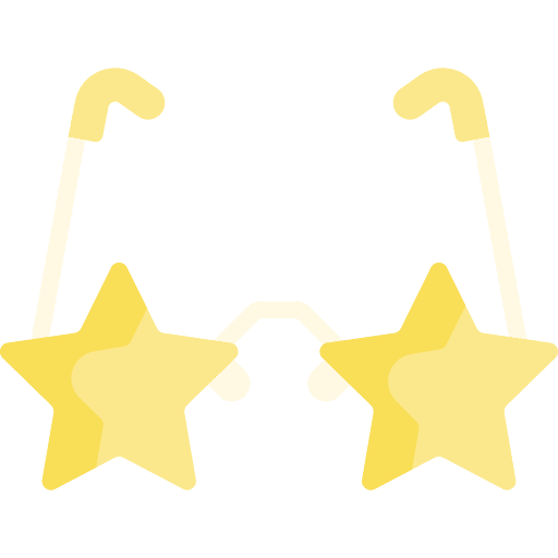 Star glasses star glasses celebration stars icon Star glasses star glasses celebration stars icon