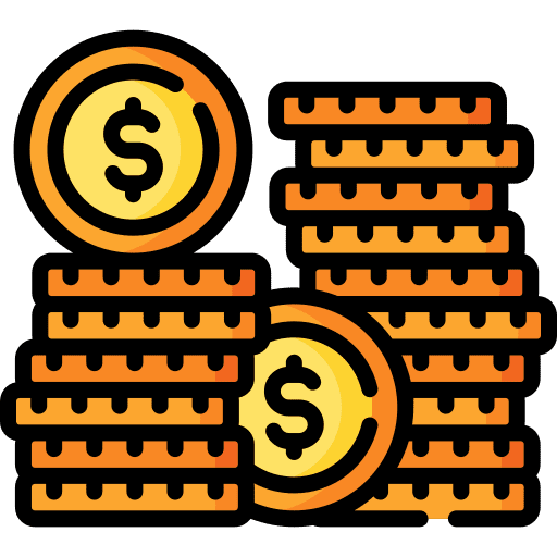 Coins currency coins cash icon Coins currency coins cash icon