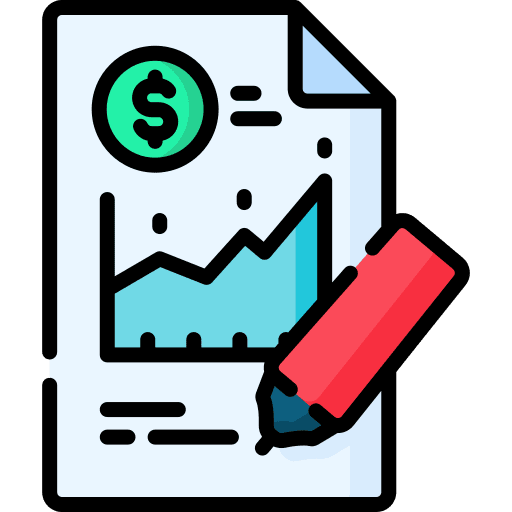 Stock market business and finance financial money icon Stock market business and finance financial money icon