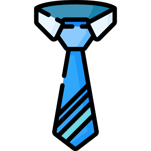 Tie clothes fashion accessory icon Tie clothes fashion accessory icon