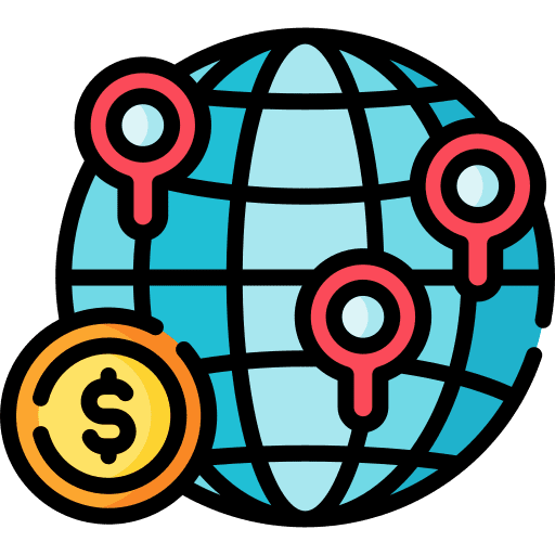 Worldwide maps and location placeholder world wide icon Worldwide maps and location placeholder world wide icon