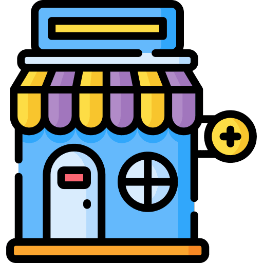 Shop commerce architecture and city retail icon Shop commerce architecture and city retail icon