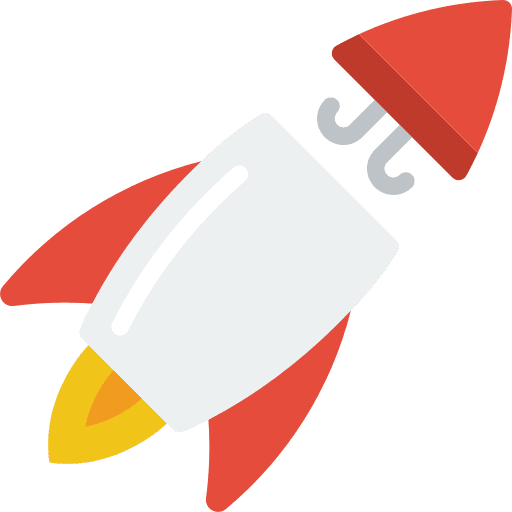 Rocket separation rocket launch transport icon