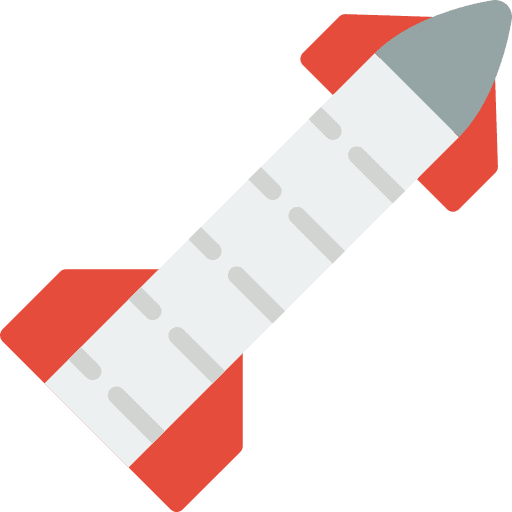Rocket transport launch starship icon Rocket transport launch starship icon
