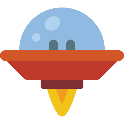 Ufo transportation extraterrestrial alien icon Ufo transportation extraterrestrial alien icon