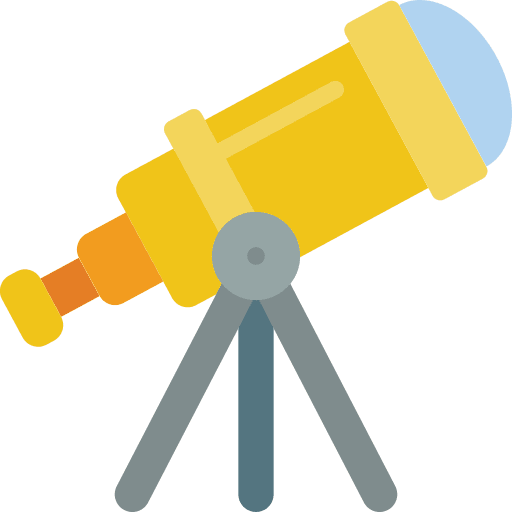 Telescope astronomy tool telescope icon Telescope astronomy tool telescope icon