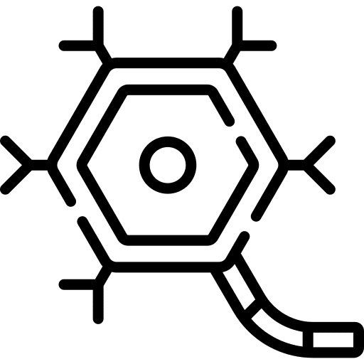 Neuron body part neuron cell icon