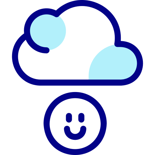 Cloud communications dreaming dreams icon