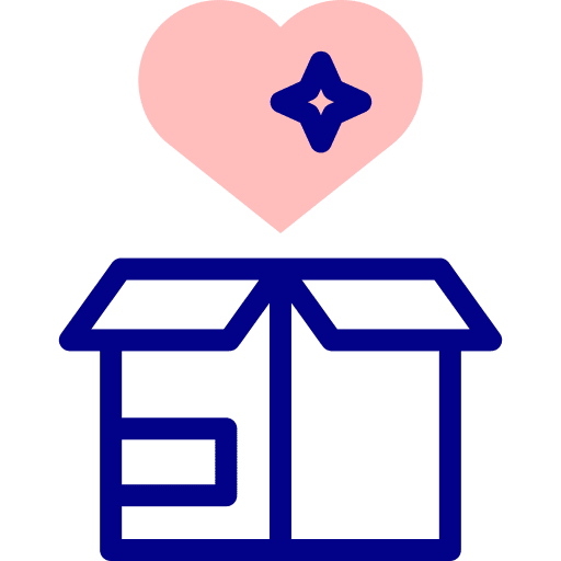 Heart heart love box icon Heart heart love box icon