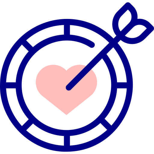 Target romance valentines day target icon Target romance valentines day target icon