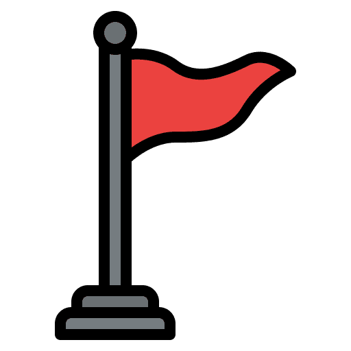 Achievement goal winner win icon