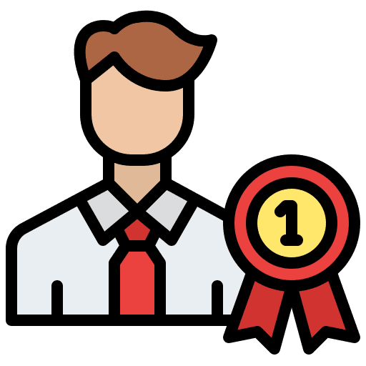 Expert sports and competition experience expert icon