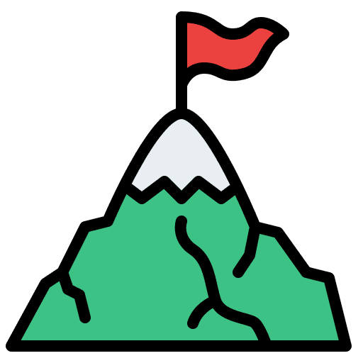 Success goal objective nature icon
