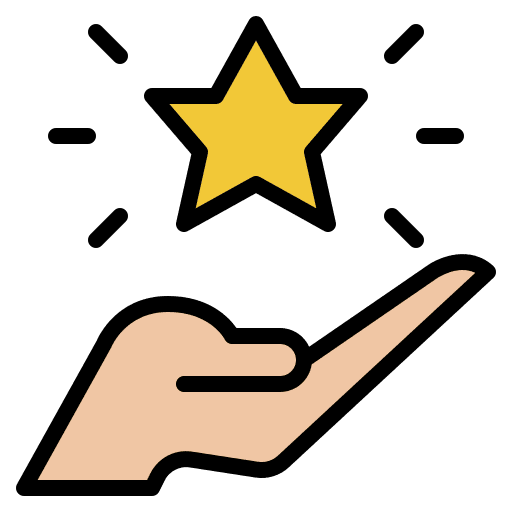Star star bright hands and gestures icon Star star bright hands and gestures icon