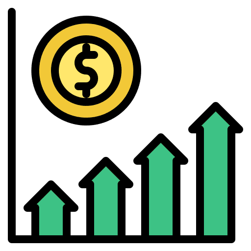 Growth rising growth progress icon Growth rising growth progress icon
