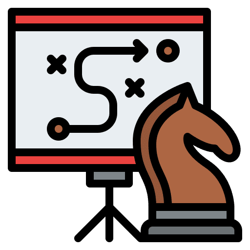 Plan achievement chess plan icon Plan achievement chess plan icon