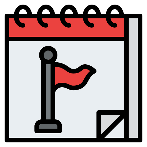 Timeline win achievement flag icon Timeline win achievement flag icon