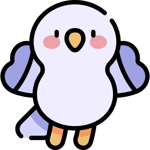 Dove pigeon fly bird icon