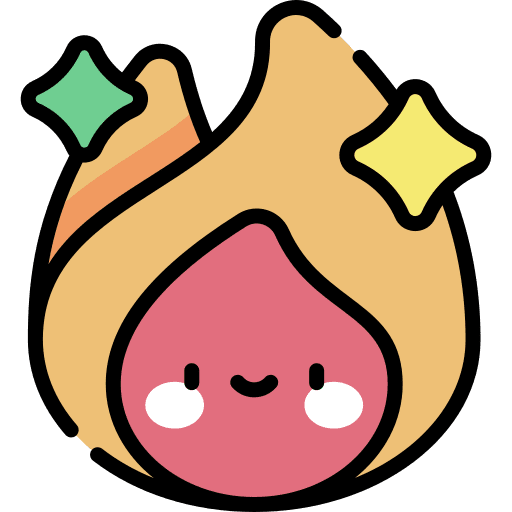 Fire flame magician magic icon Fire flame magician magic icon