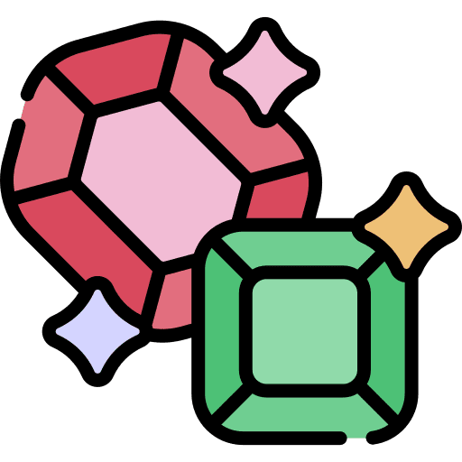 Gems miscellaneous magic jewel icon