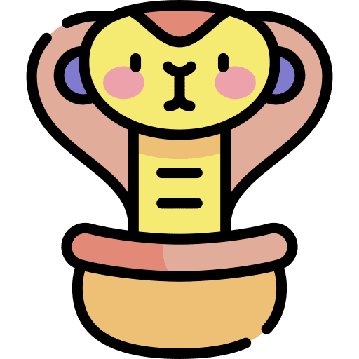 Cobra animals snake reptile icon Cobra animals snake reptile icon