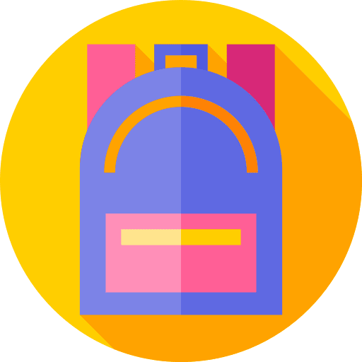 Backpack bags baggage luggage icon Backpack bags baggage luggage icon